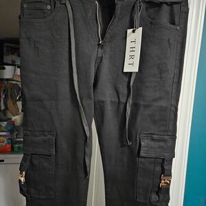 THRT Men's Black Jeans